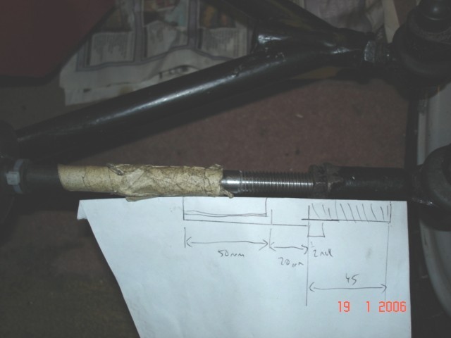 track rod extension