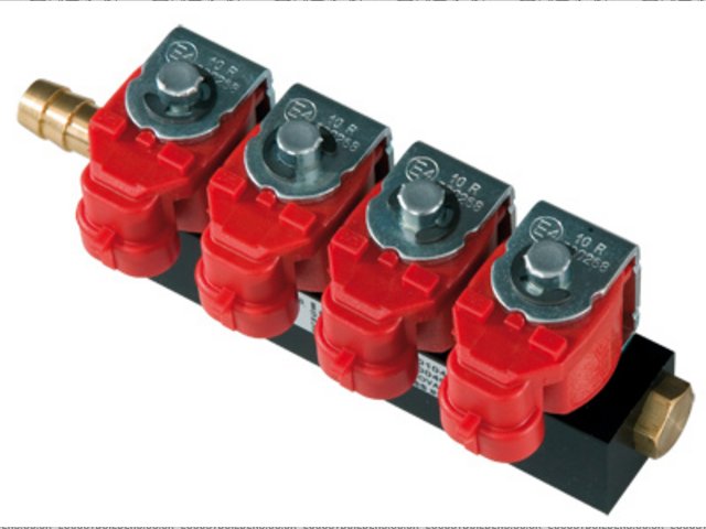 LPG injector block