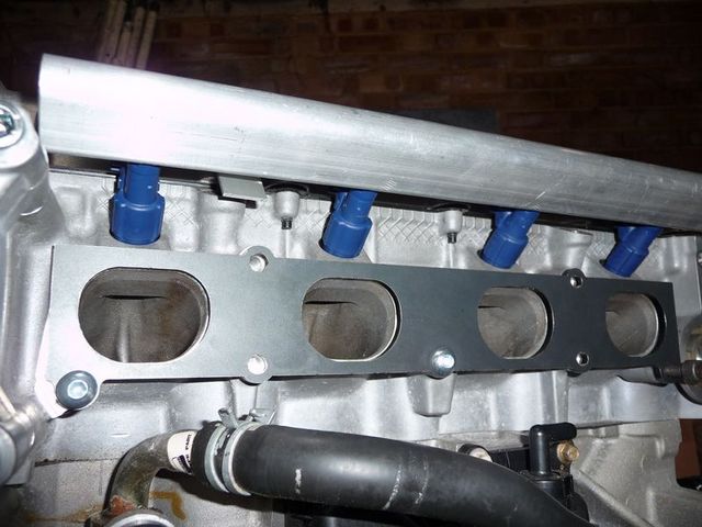 Inlet manifold plate test fit