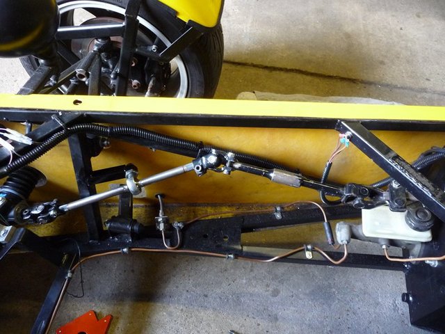 Steering column modded 1