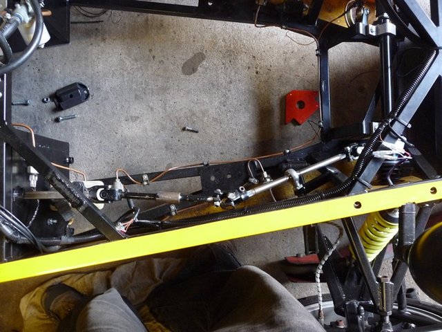 Steering column modded 2