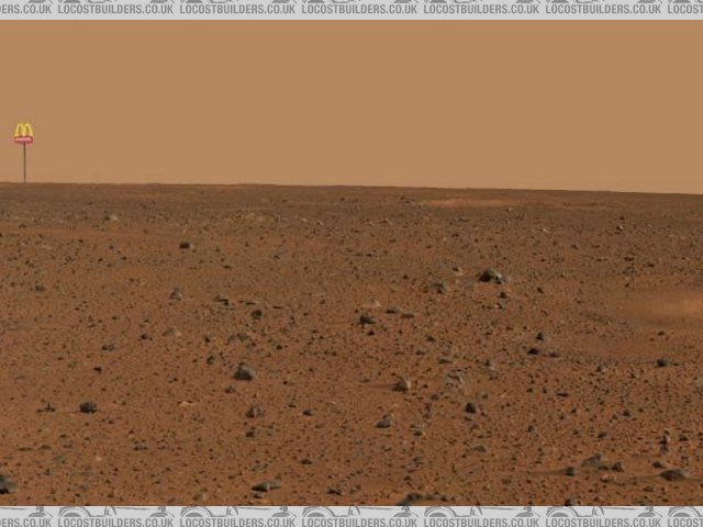 First photo from Mars