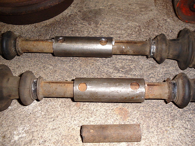 Shortened shaft