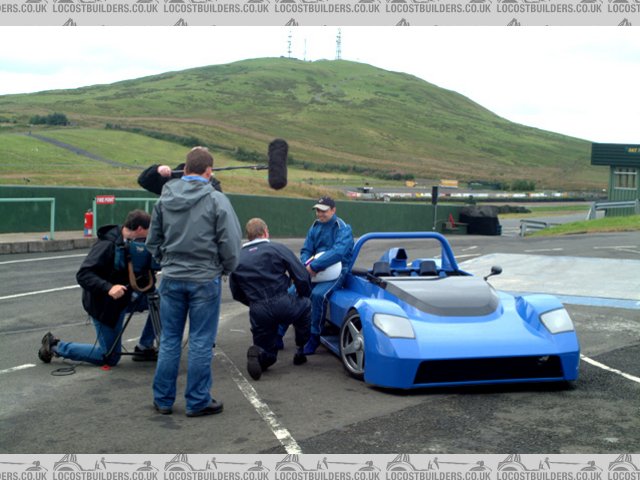 BBC shoot - knockhill