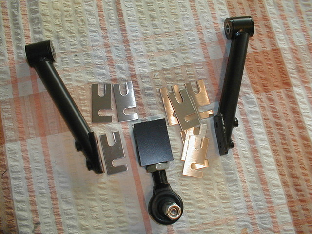 front upper wishbone components